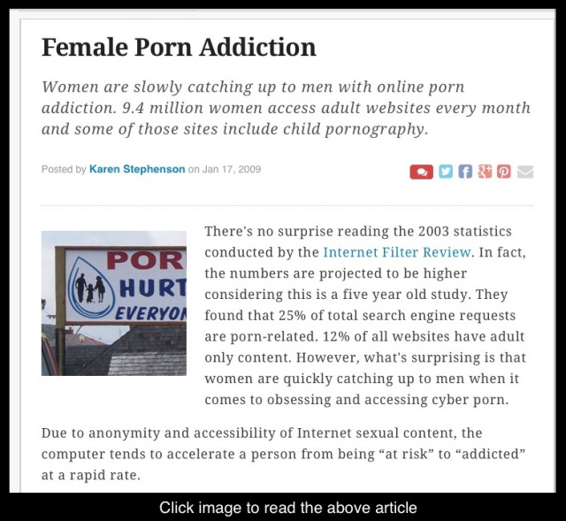 Porn That Women Read - Female Porn Addiction: My Story of How I Became Addicted to ...